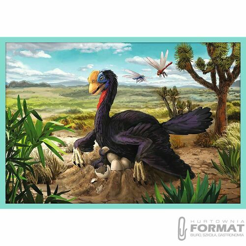 Puzzle 10w1 W świecie dinozaurów 90390 Trefl 8