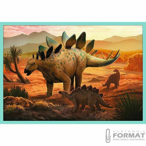Puzzle 10w1 W świecie dinozaurów 90390 Trefl 9