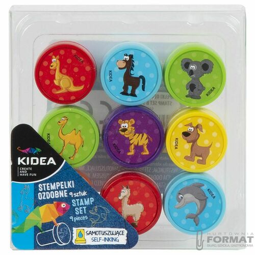 Stempelki ozdobne B 9 szt. - Kidea 2