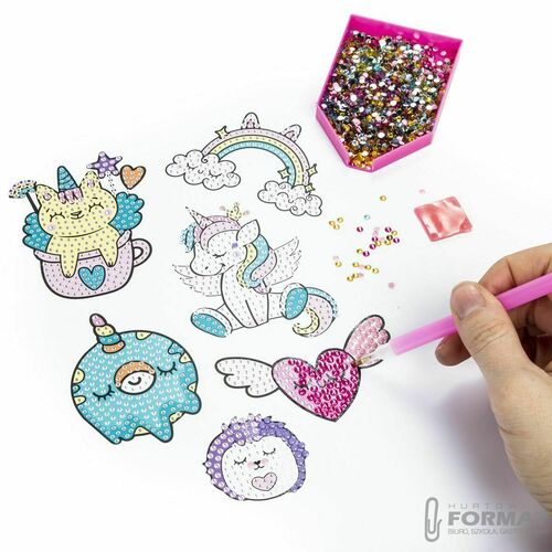 Naklejki diamentowe Magiczny Świat 3