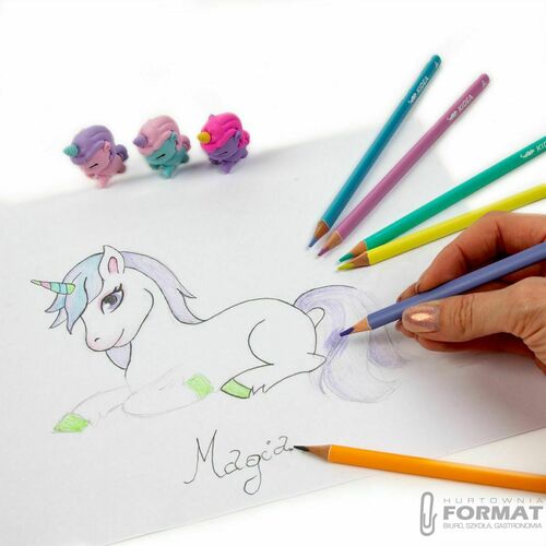 Zestaw szkolny Unicorn 9el KIDEA 3