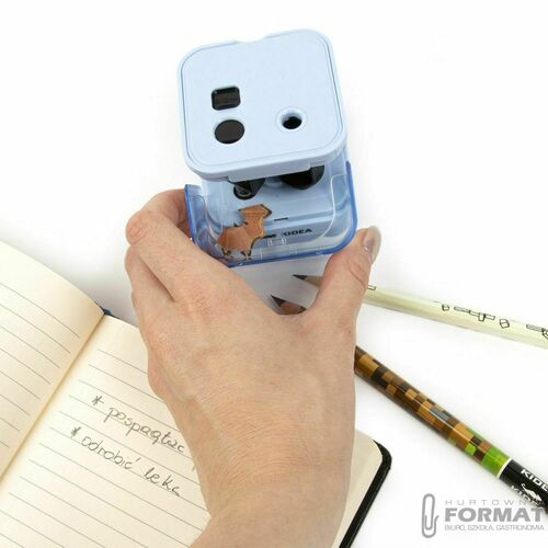 Temperówka elektryczna podwójna niebieska KIDEA 8