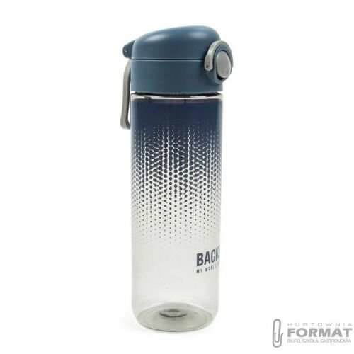 BIDON BUTELKA NA WODĘ BACKUP DERFORM NIETOKSYCZNY 600ml BPA FREE GRANATOWY 2