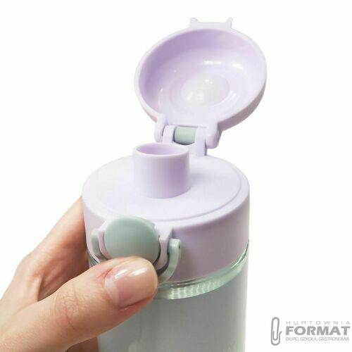 BIDON BUTELKA NA WODĘ BACKUP DERFORM NIETOKSYCZNY 600ml BPA FREE MIĘTOWY 3