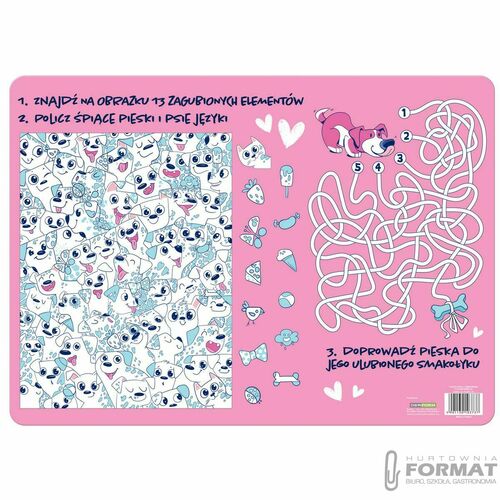 PODKŁADKA LAMINOWANA CLEO I FRANK 42 (PIES) 2