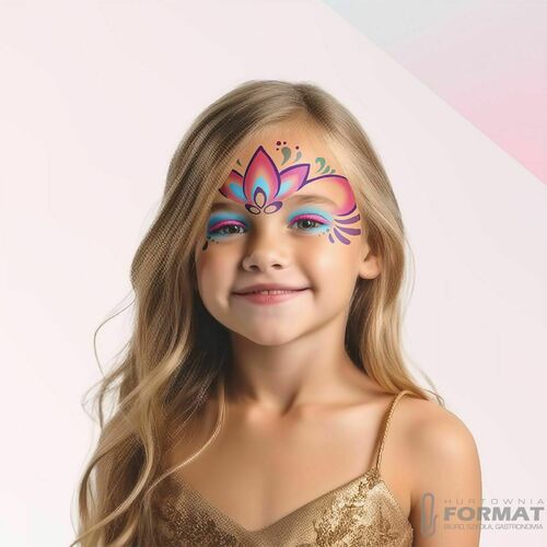 Derform Farbki do twarzy princess z tiarą 4