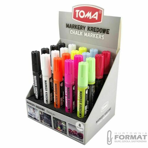 MARKER KREDOWY TOMA TO-292 POTYKACZ BIAŁY 2