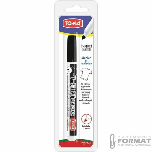 Marker do T-shirt Toma 744 niebieski 2