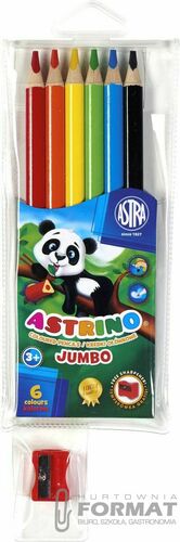 KREDKI TRÓJKĄTNE ASTRINO 6K 5
