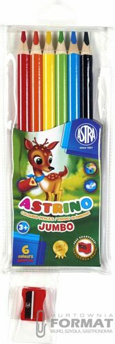 KREDKI TRÓJKĄTNE ASTRINO 6K 8