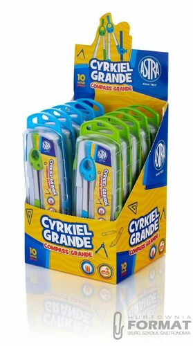 Cyrkiel metalowy Grande Astra 4 elementy 3