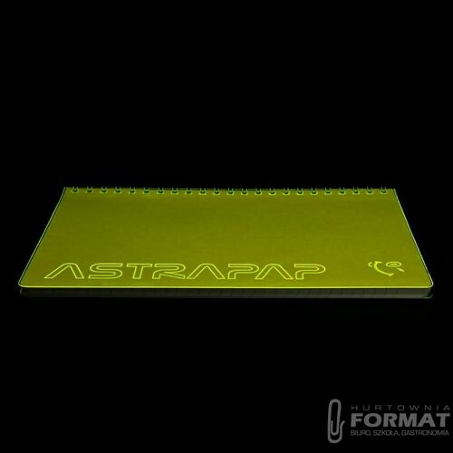 KOŁOZESZYT B5/80K KRATKA ASTRAPAP FLUO 7