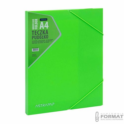 Teczka plastikowa na gumkę PP NEON LINE A4 mix Astrapap (113024006) 8