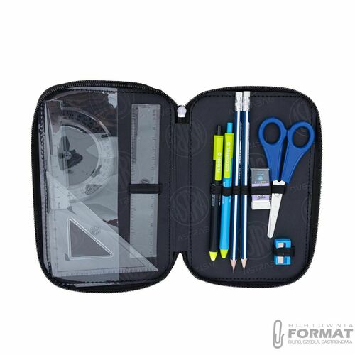 Piórnik Astra Astrabag Jumbo Blue Pixel (503024055) 5