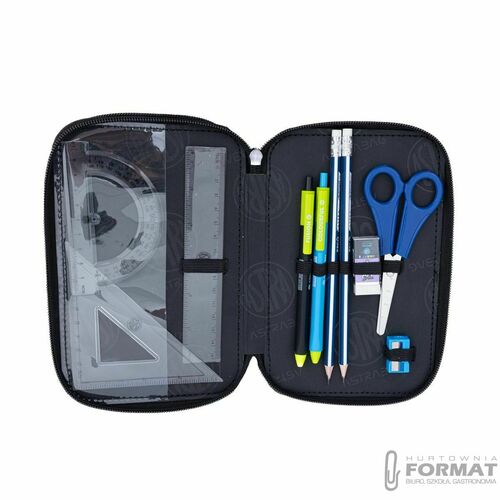 Piórnik Astra Astrabag Jumbo Blue Pixel (503024055) 14