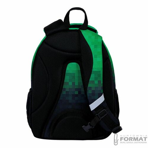 PLECAK SZKOLNY 3-KOMOROWY A5 DLA FANA MINECRAFT PIXEL HERO ASTRABAG 14