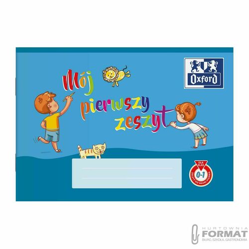 ZESZYT OXFORD A5/16K LINIA DO NAUKI PISANIA 90G 2