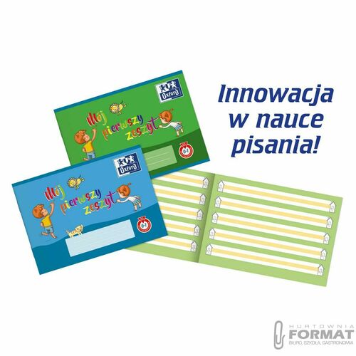 ZESZYT OXFORD A5/16K LINIA DO NAUKI PISANIA 90G 3