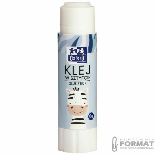 ZESTAW 4 SZTUKI KLEJU W SZTYFCIE OXFORD GLUE STICK 8g MOCNY SZKOLNY KLEJ 2