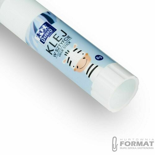 ZESTAW 4 SZTUKI KLEJU W SZTYFCIE OXFORD GLUE STICK 8g MOCNY SZKOLNY KLEJ 4