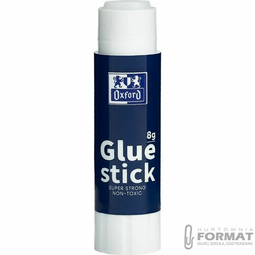 ZESTAW 4 SZTUKI KLEJU W SZTYFCIE OXFORD GLUE STICK 8g MOCNY SZKOLNY KLEJ 2