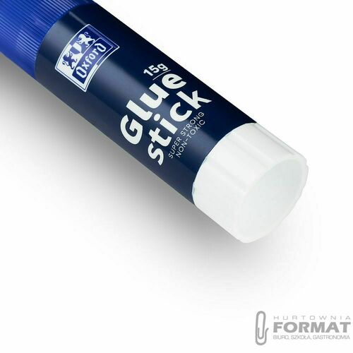 ZESTAW 4 SZTUKI KLEJU W SZTYFCIE OXFORD GLUE STICK 15g MOCNY SZKOLNY KLEJ 4