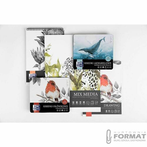 Oxford Kredki akwarelowe Artistic 24 kolory 3