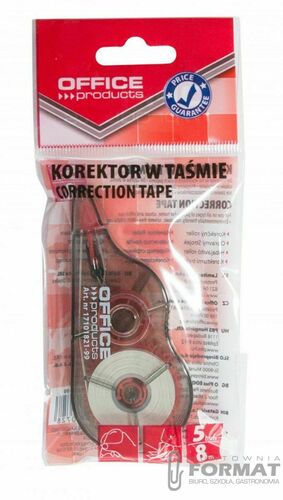 KOREKTOR W TAŚMIE MYSZKA 5 mm X 8 m OFFICE PRODUCTS 2