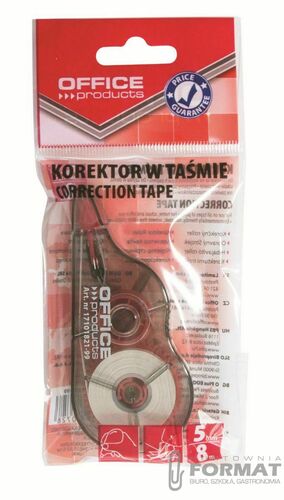 KOREKTOR W TAŚMIE MYSZKA 5 mm X 8 m OFFICE PRODUCTS 4