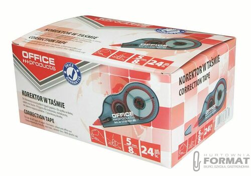 KOREKTOR W TAŚMIE MYSZKA 5 mm X 8 m OFFICE PRODUCTS 5