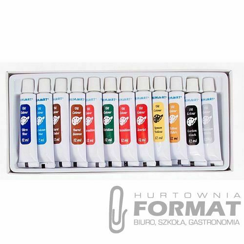 Farba olejna Prima Art kolor: mix 12ml 12 kolor. (322825) 3