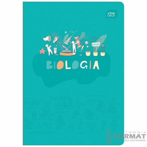 Interdruk Zeszyt A5/60 Biologia  kratka 2