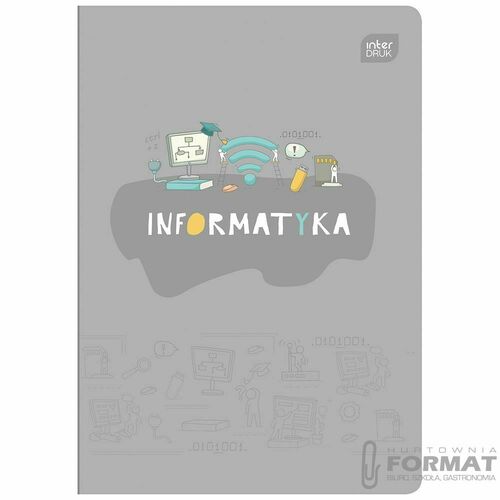 Interdruk Zeszyt A5/60 Informatyka Hybrid kratka 2