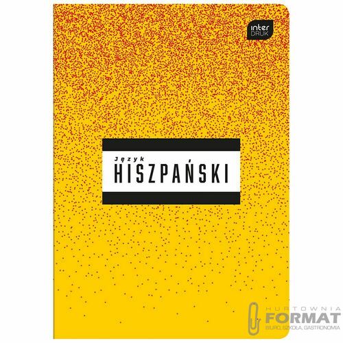 Interdruk Zeszyt A5 Język hiszpański kratka 60krt 2