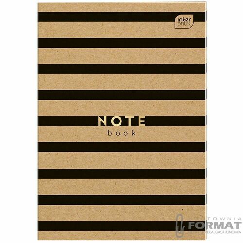 Zeszyt do słówek A6 HS Kraft 32 k gładki NOTES 3