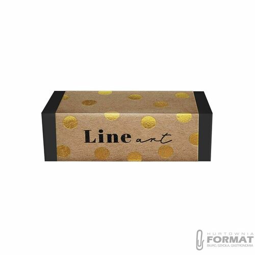 Gumka do mazania szkolna LINE ART Kropki 2