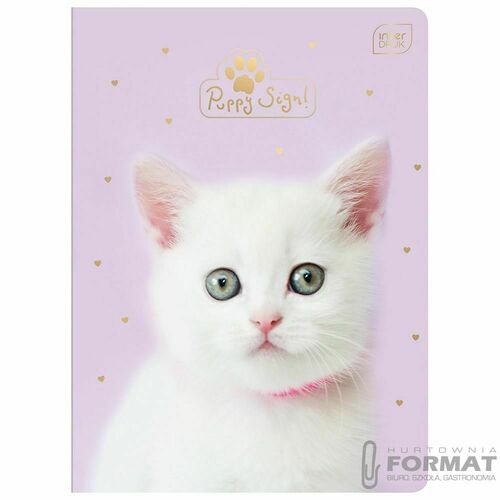 ZESZYT A5 32# PUPPY SIGN 4