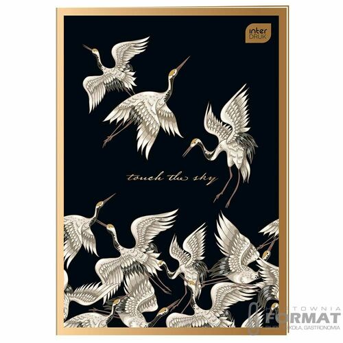 Interdruk Zeszyt A4 Metallic Satin Gold 60k linia 2
