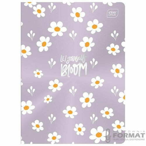 Zeszyt Interdruk A5/32k 3linie kolor metalic 3