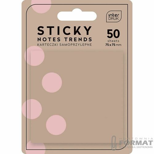 KARTECZKI SAMOP.75X75MM TRENDS 2