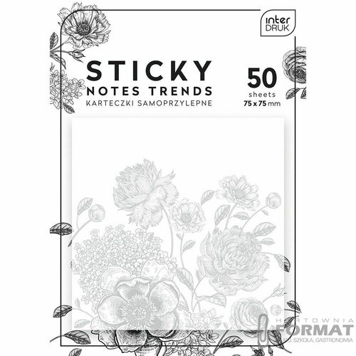 KARTECZKI SAMOP.75X75MM TRENDS 4