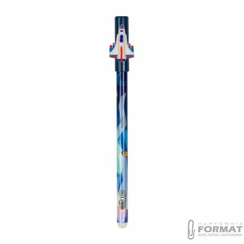 Długopis wymazywalny Strigo AIRCRAFT 5902315577602 niebieski 0,5mm (SSC197) 2