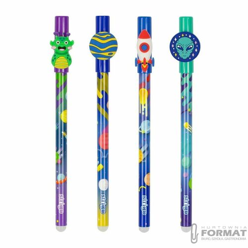 Długopis wymazywalny Strigo SPAC 5902315577664 niebieski 0,5mm (SSC208) 5