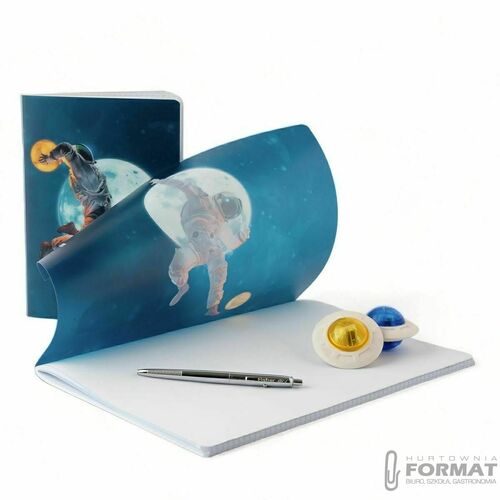 Zeszyt PP COSMO A4 linia cienka kolorowa Narcissus 2