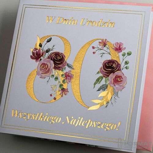 KARNET URODZIN.CYFRA KWADRAT 4