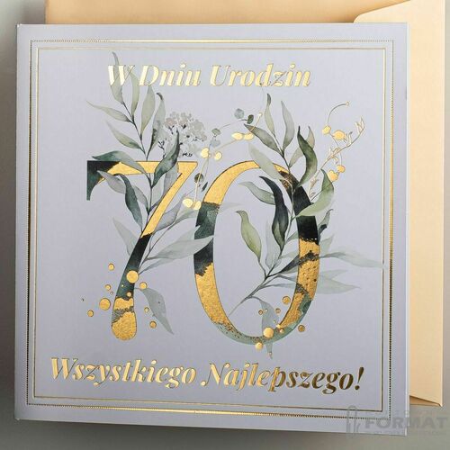 KARNET URODZIN.CYFRA KWADRAT 8