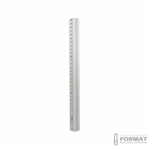LINIJKA 30CM ALUMINIOWA Z UCHWYTEM 30317 3