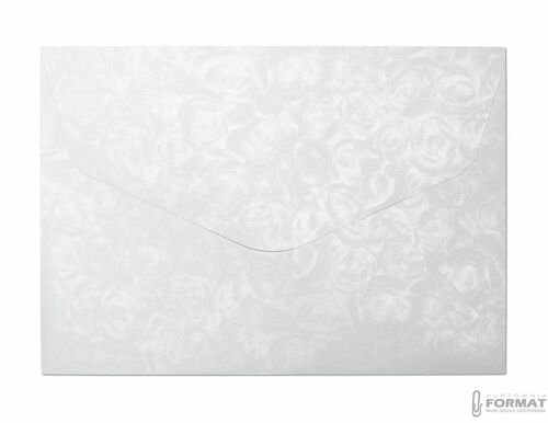 Koperta Galeria Papieru róże biały k C5 biały [mm:] 162x229 (280611) 10 sztuk 2