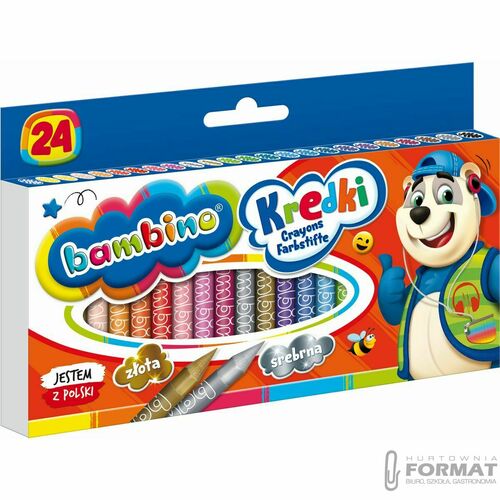 Bambino Kredki 24 kolory 3