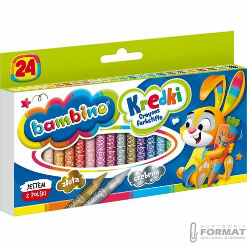 Bambino Kredki 24 kolory 4